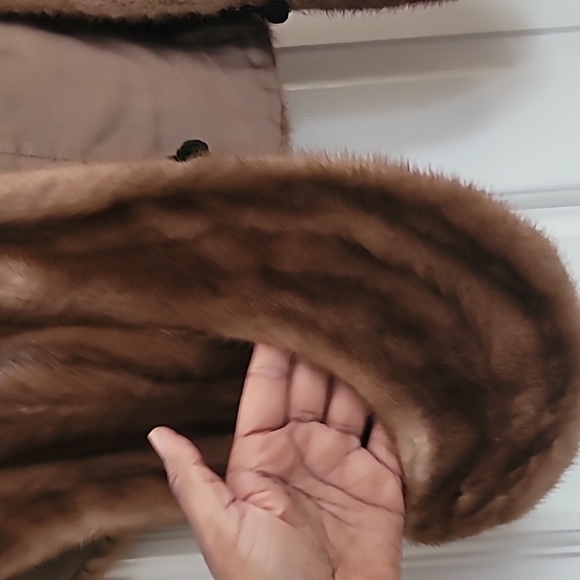 John Vozniak Vintage Stunning Mink Fur Stole Shawl Mint Condition - Picture 3 of 7